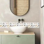 Wallpaper Border Peel and Stick Cute Cartoon Cat - Image 5