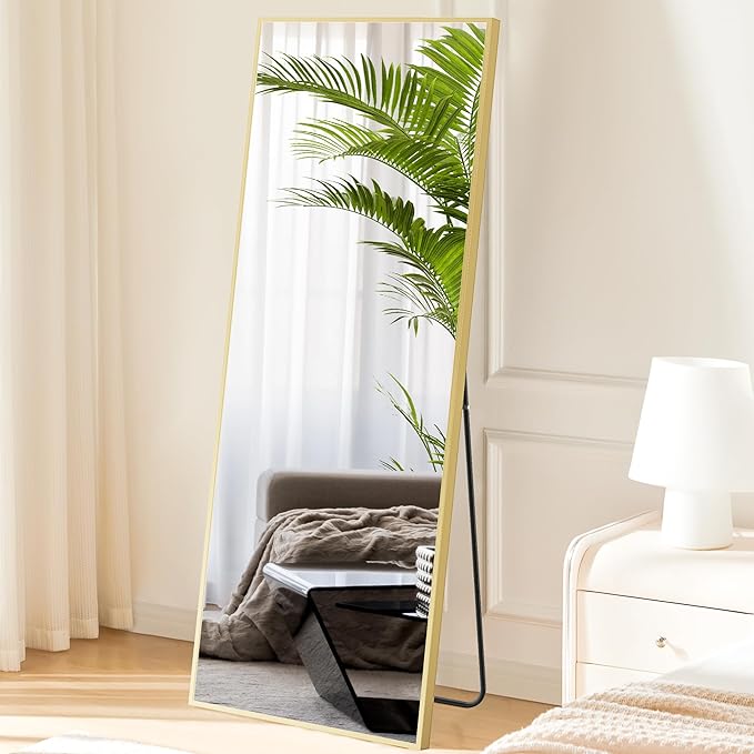 Sweetcrispy 64"x21" Full Length Mirror, Leaning or Standing Full Body Mirror - Image 3