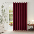 ChrisDowa Room Divider Curtain 108 Inches Long, Wide Blackout Sliding Door by ChrisDowa