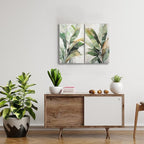 Botanical Wall Art Set Hand Painted, - Image 8