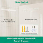 TokeShimi 42x36 Beveled Frameless Bathroom Mirror Decorative, Bathroom Vanity - Image 7