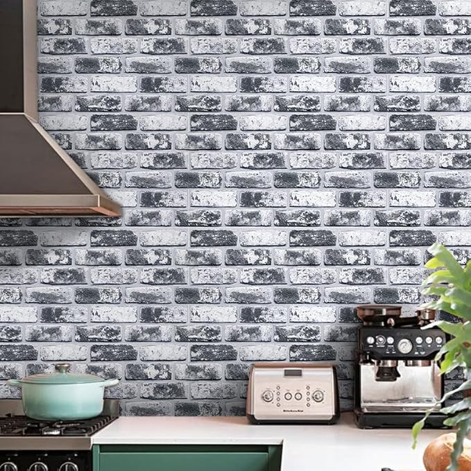 Commomy 3D Peel and Stick Brick Tiles - Image 8