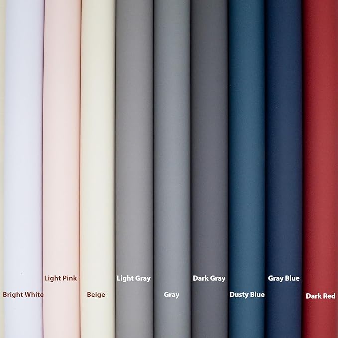 Yancorp 16"x394" Matte Light Gray Contact Papaer Peel and Stick Wallpaper Vinyl - Image 7