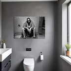 Funny Bathroom Wall Decor for Room Aesthetics - Image 2