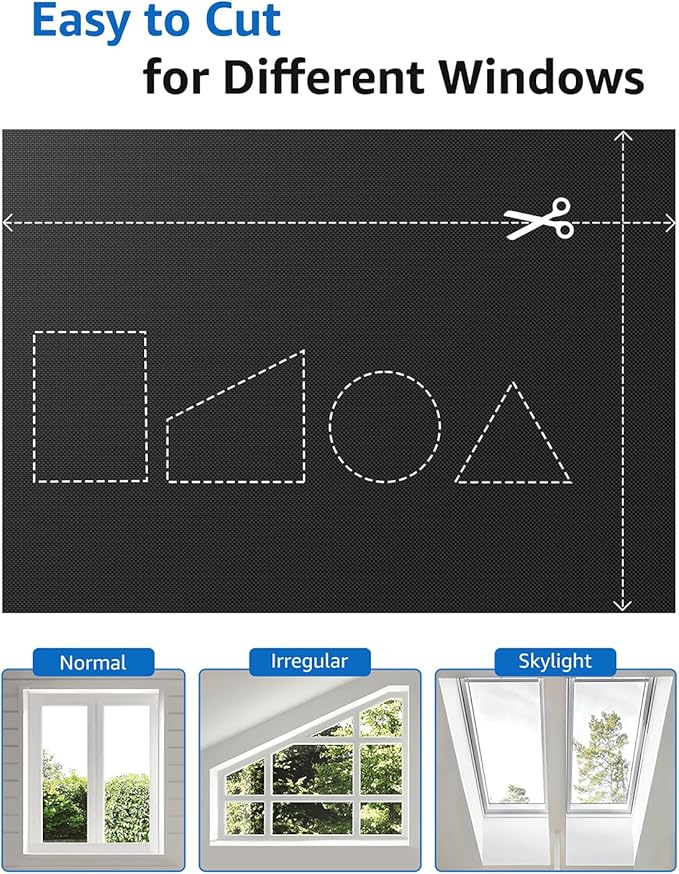 Sumobaby Blackout Curtains for Bedroom Portable 87"x68", No Drill Blackout - Image 4