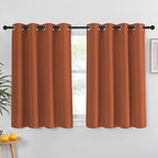 NICETOWN Blackout Burnt Orange Curtain by NICETOWN