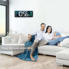 Digital Wall Clock Large Display, Auto Brightness Dimmer Reloj De Pared - Image 6