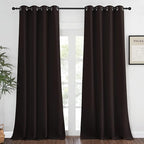 NICETOWN Bedroom Curtain Room Darkening Drapery 102 inches Length by NICETOWN