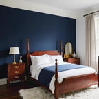 Yancorp 24"x120" Matte Gray Blue Peel and Stick Wallpaper Removable Contact - Image 2