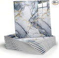 Chejiaye 22pcs Marble Peel and Stick Backsplash Surface Waterproof Wall Panels by Chejiaye