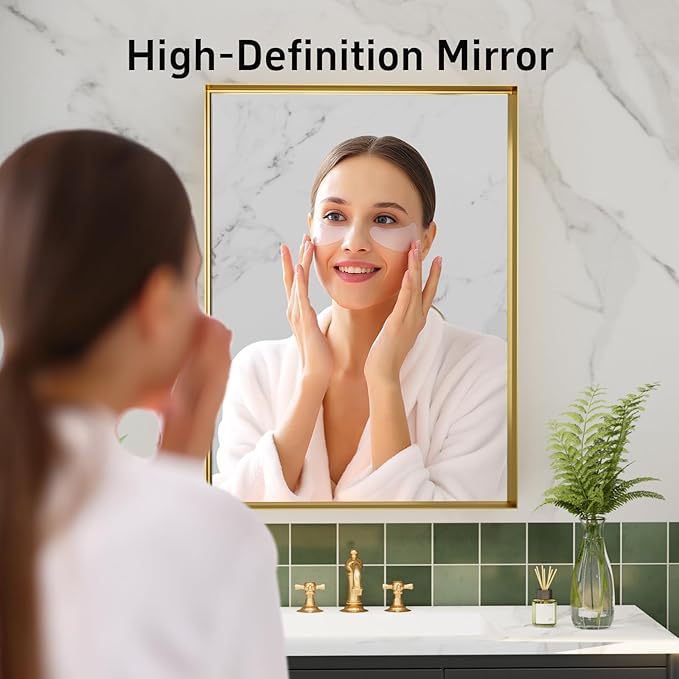 24”x36” Bathroom Vanity Mirror, Modern Wall Mirror - Image 2