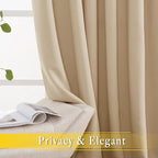 NICETOWN Sliding Door Curtain for Living Room - Image 6