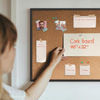 Cork Board Bulletin Board 48" x 36", Office Board - Image 3