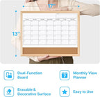 OWLKELA Monthly Dry Erase Calendar - Image 2