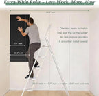 Dimoon 118''x23.6'' Peel and Stick Wallpaper Black Contact Paper - Image 2