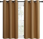 NICETOWN Sleek Blackout Curtains 50 inches Length - Image 2