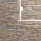EverStone Canyon Ridge Faux Stone Panel, 45 3/4"W x 24 1/2"H x 1 1/4"D - Image 9