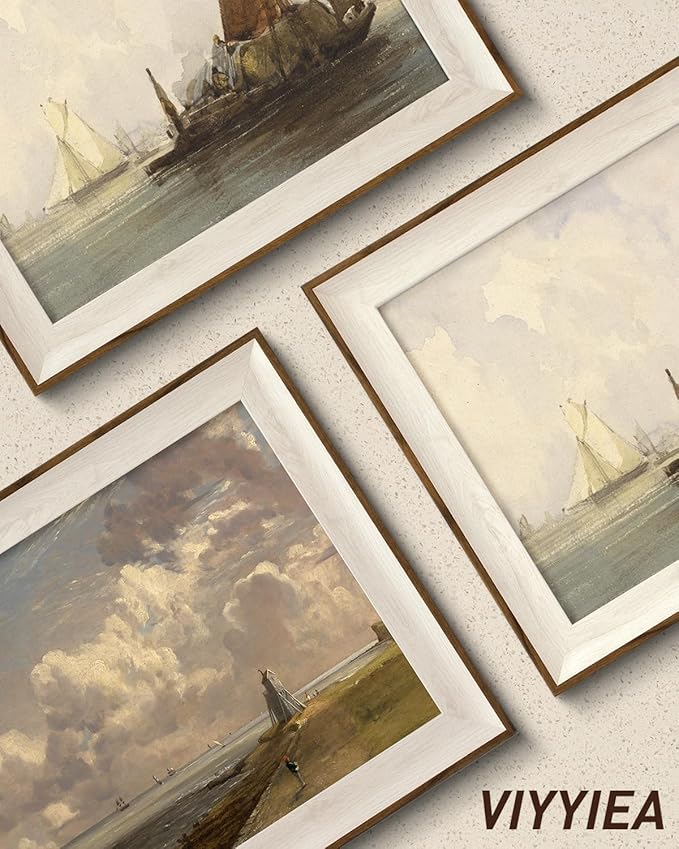 VIYYIEA Framed Wall Art for Living Room, Swan Canvas Prints, Vintage Home Decor - Image 3