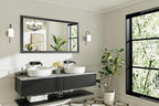 Briivue 55x30 Inch Black Bathroom Mirror - Image 9