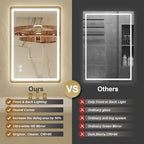 24x32 Inch LED Bathroom Mirror - Image 3