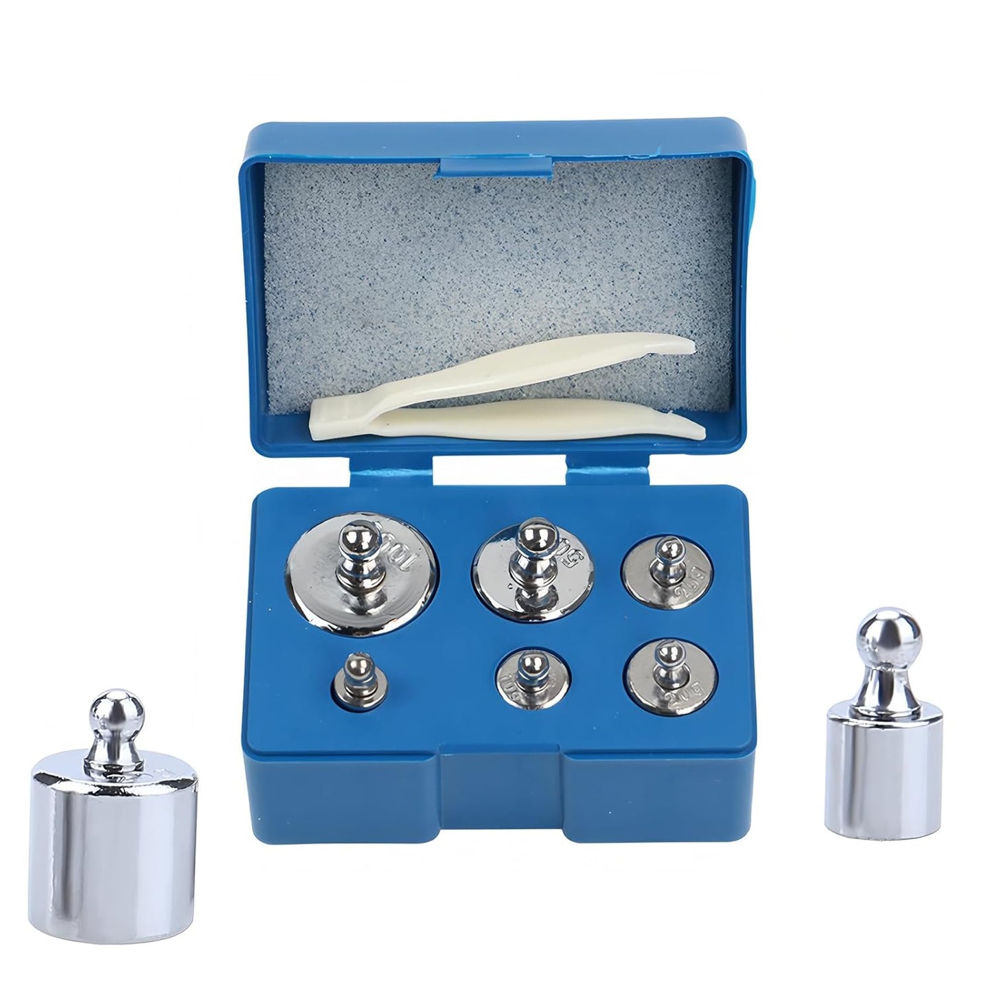 MAGIKON Precision Steel Scale Calibration Weight Kit, M2 Class, 205 Gram