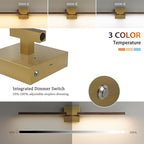 Rayogale 32 Inch Rechargeable Battery Operated Wall Sconce Set 2, 8000mAh - Image 3