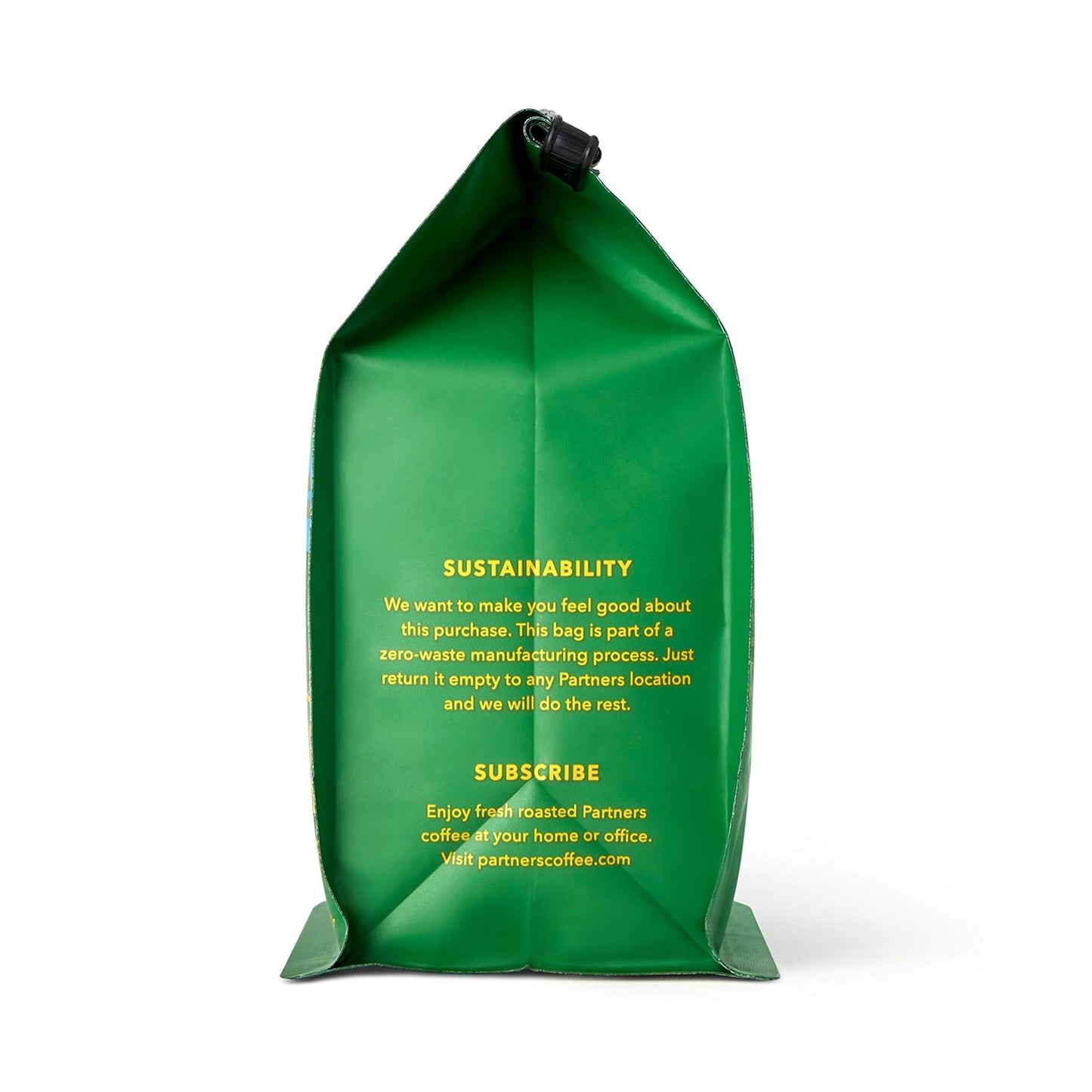 Partners Coffee, Ghost Town Blend - Decaf, 12 Ounce, Whole Bean Coffee