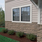 EverStone Cascade Faux Stone Panel, 48 5/8"W x 24 3/4"H x 1 1/4"D, Polermo Color - Image 10