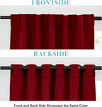 RYB HOME Small Window Curtains - Image 4