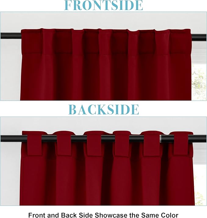 RYB HOME Bathroom Curtains Blackout - Image 3