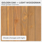 Homeforia 30 inch Golden Oak Floating Shelf, High End Solid Real Wood 30inch - Image 7