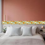 HOMETITUTE Wallpaper Border Peel and Stick Wall Border Sunflower Floral - Image 4