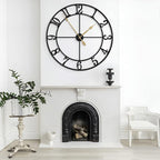 LEIKE 40 Inch Extra Large Wall Clock, Decorative Oversized Arabic Numerals - Image 4