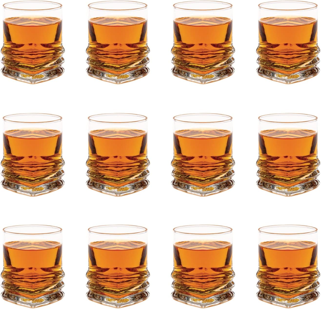 Vikko Shot Glasses, 2.75 Ounce Shot Glass Set of 12 Small Liquor and Spirit Glasses, Durable Tequila Shot Glasses For Alcohol and Espresso Shots