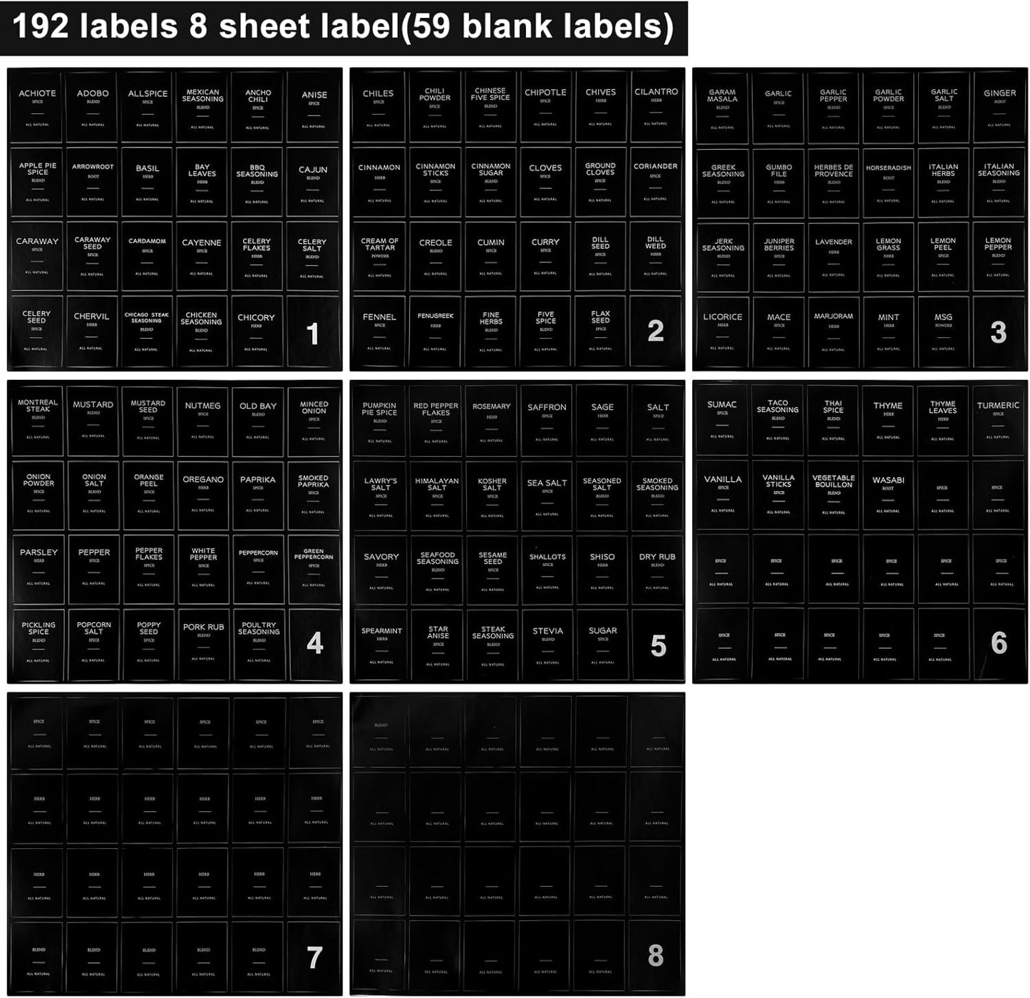 Small Glass Jars with Labels Spice Jar Round Storage Canister with Wooden Lid Clear Glass Food Jar for Pantry Sugar Tea Coffee Bean Spice Nuts Cookies Bath Salts (6 * 420ml(14oz))