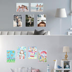 EHWINE 8 Pack 11x17 Wall Mount Acrylic Sign Holder, Wall Signs Photo Menu Flyer - Image 8