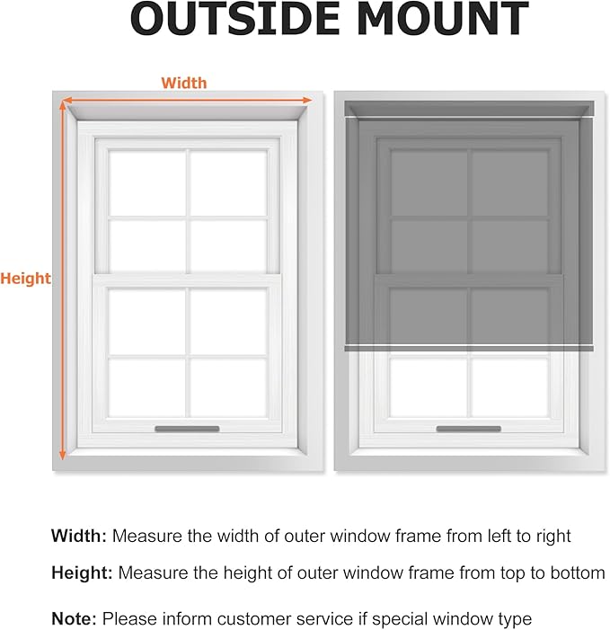 LazBlinds Cordless Bamboo Blinds, Roll Up Shades - Image 7
