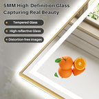 40x32 Inch LED Bathroom Mirror - Image 7