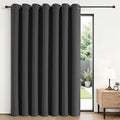 Joydeco Blackout Patio Sliding Door Curtains 90 Inches Long, Grommet Privacy by JOYDECO
