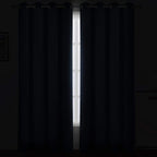 LEMOMO Navy Blue Blackout Curtains 52 x 84 inch/Set of 2 Curtain Panels Room - Image 3