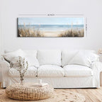 Large Abstract Ocean Wall Art Beach Picture Coastal Room Decor Seaside - Image 2