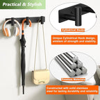 Coat Rack Wall Mounted-3 Hooks, Heavy Duty Stainless Steel Wall Hooks - Image 4