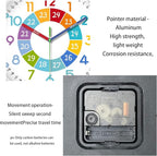 XFM Learning Clock for Kids Silent Non Ticking Battery Operated Colorful - Image 5