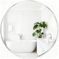 Fabuday Silver Circle Mirror for Wall 26 inch by Fabuday