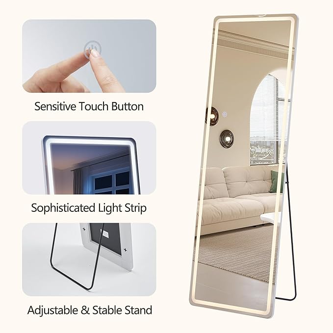 64"x21" LED Full Length Mirror - Image 7