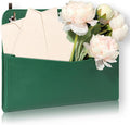 Wall Mount Green Faux Leather PU Leather Mail Holder Letter Holder Stylish Wall by Unknown