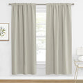 RYB HOME Blackout Curtains for Living Room, Privacy Thermal Insulating Window by RYBHOME