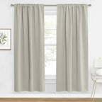 RYB HOME Blackout Curtains for Living Room, Privacy Thermal Insulating Window by RYBHOME