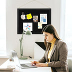 2-Pack Double-sided Black Cork Board - Image 8