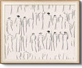 VIYYIEA Framed Wall Art for Living Room, Sketch Canvas Prints, Minimalist Home by VIYYIEAART